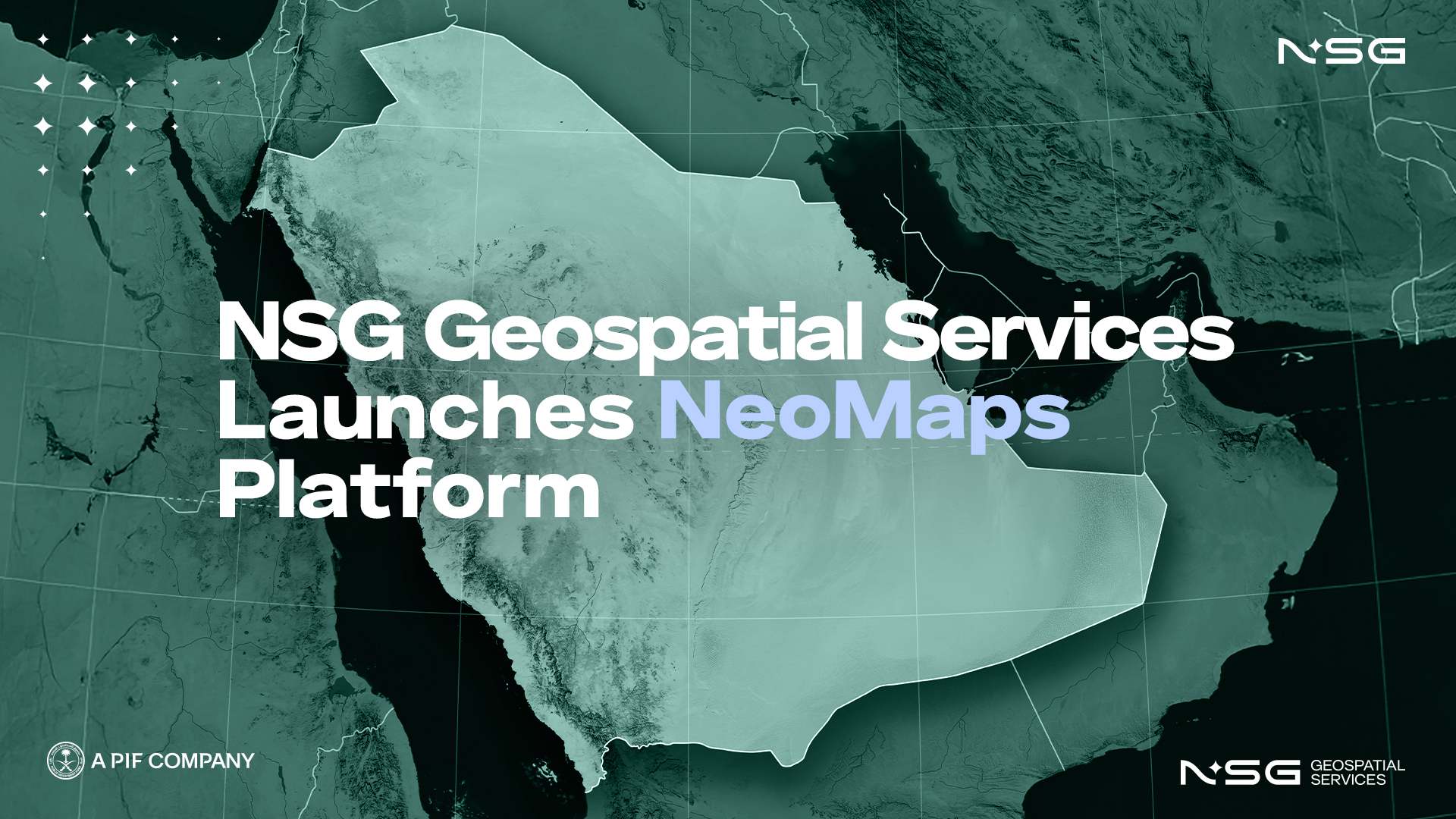 NSG Geospatial Services Unveils NeoMaps — Powering Saudi Arabia’s Digital Sovereignty in Geospatial Intelligence